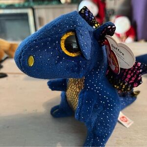 Ty Beanie Boos 2017 Saffire the Dragon w/Original Tag